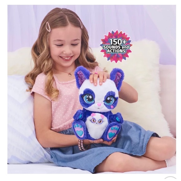 Peek-A-Roo | Interactive Panda-Roo and Baby Plush Toy - Picture 7 of 9